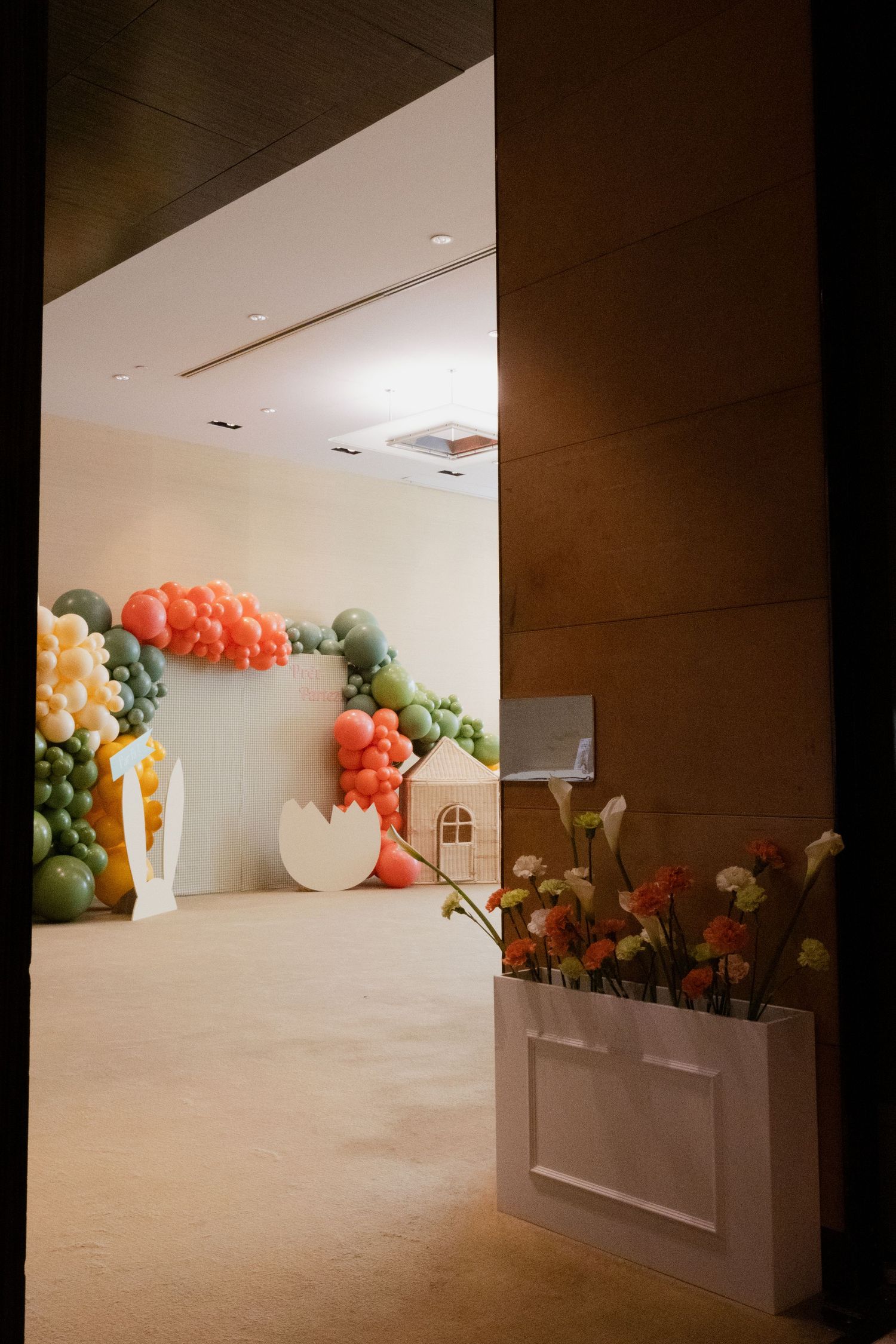 YMA Émotions artisanales - Décors de Pâques à l'intercontinental hôtel de Genève -  Bloom Wildly Photo