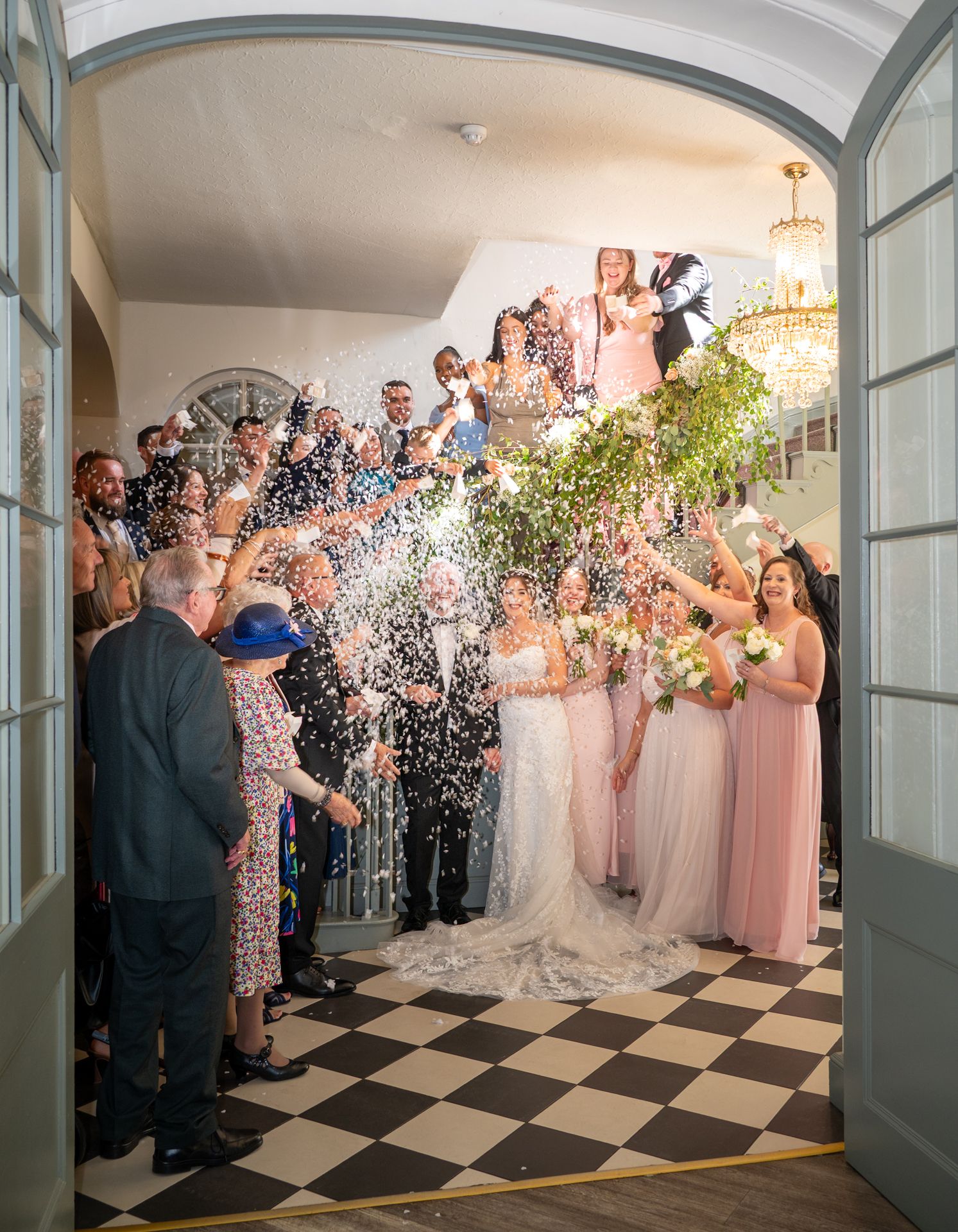 Warwick House. Tudor Rose Photography Wedding Photography. Warwickshire