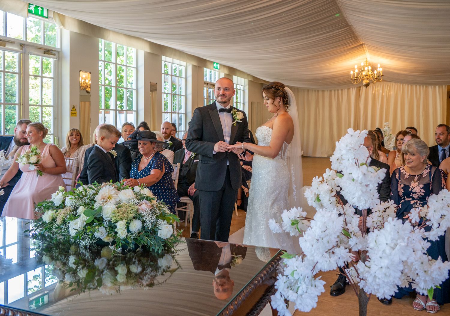 Warwick House. Tudor Rose Photography Wedding Photography. Warwickshire