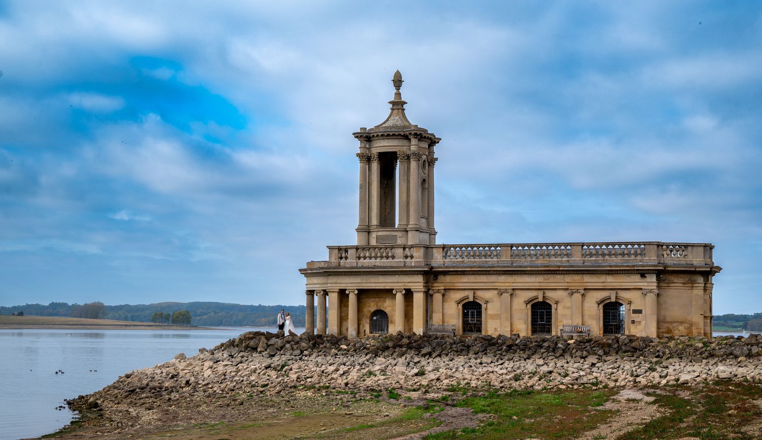 Normanton Church, Rutland, Oakham. Tudor Rose Photography Wedding Photography.
