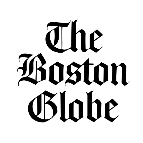 The Boston Globe newspaper masthead in traditional gothic font.