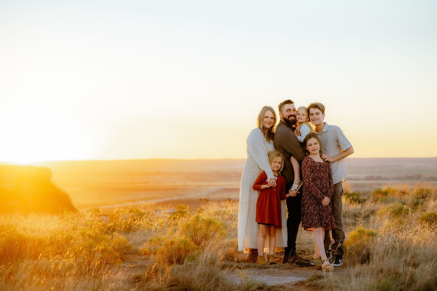 Gloss Mountain family photos with Enid Oklahoma photographer.