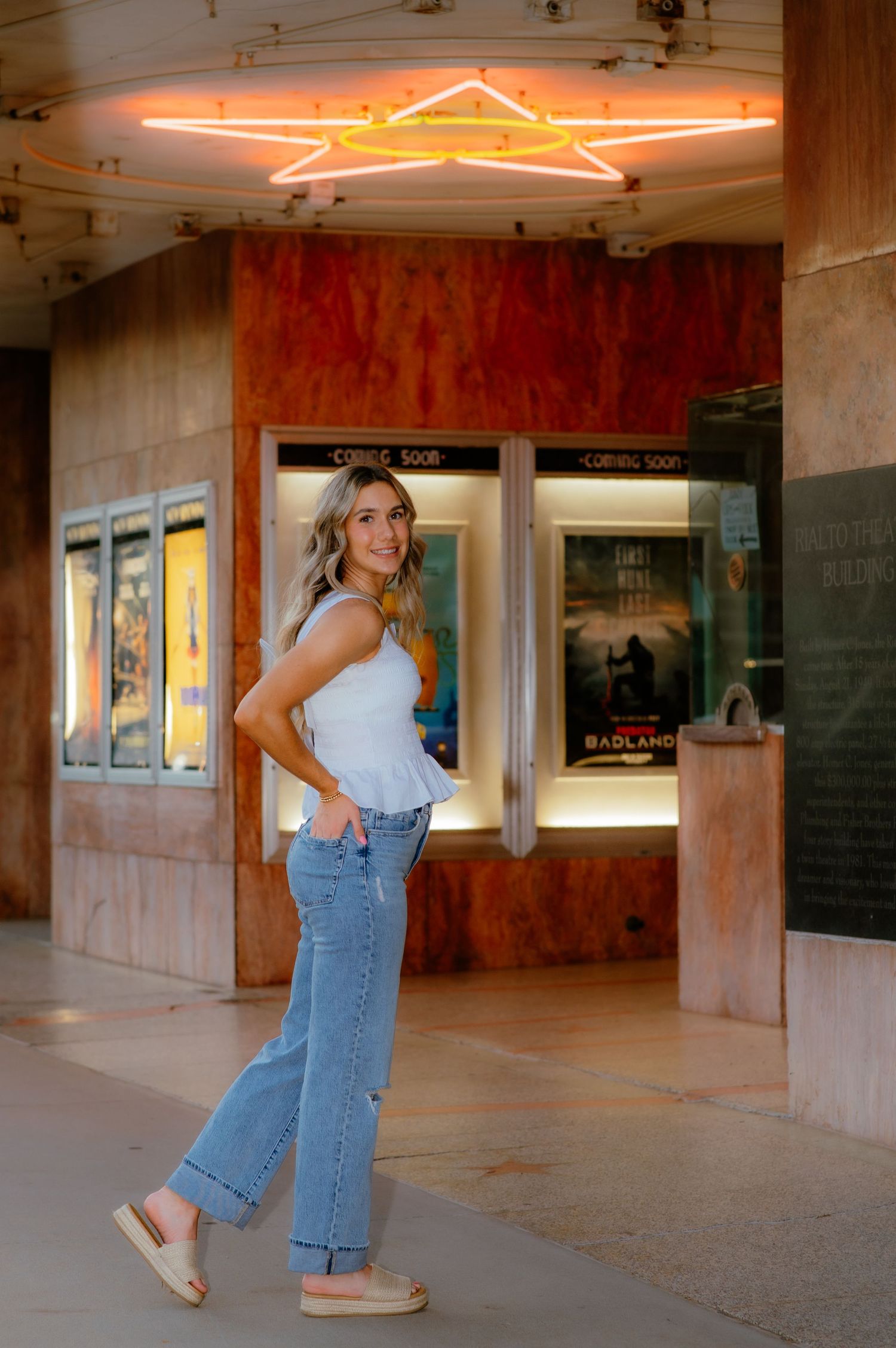 Alva senior posing for Enid OK senior photographer.