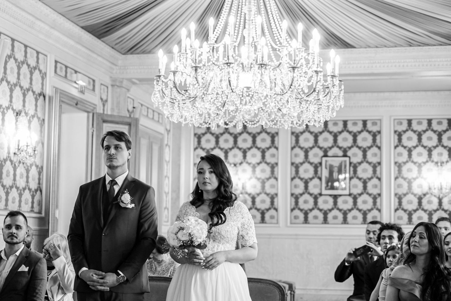Photo de la cérémonie de mariage, reportage par Chloé Cabanes