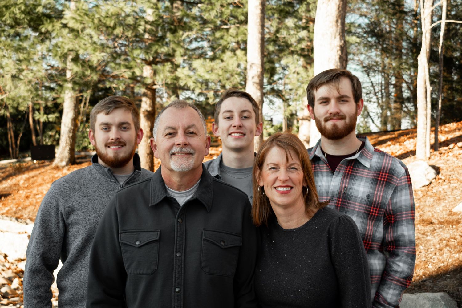 Family Portrait in Asheville, NC