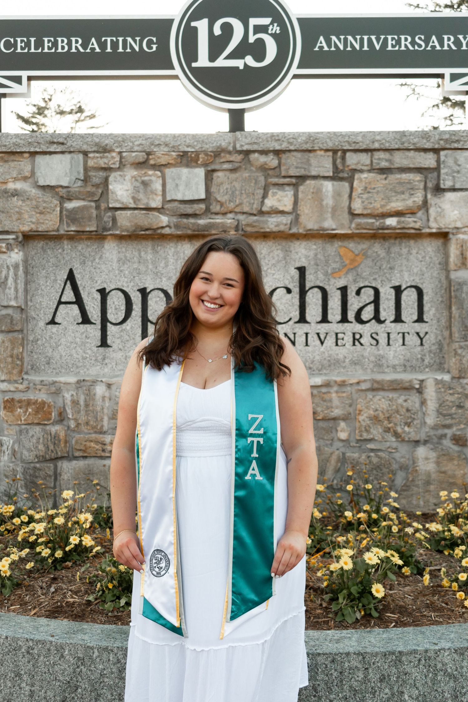 Graduation Photography for Appalachian State University graduate in Boone, NC