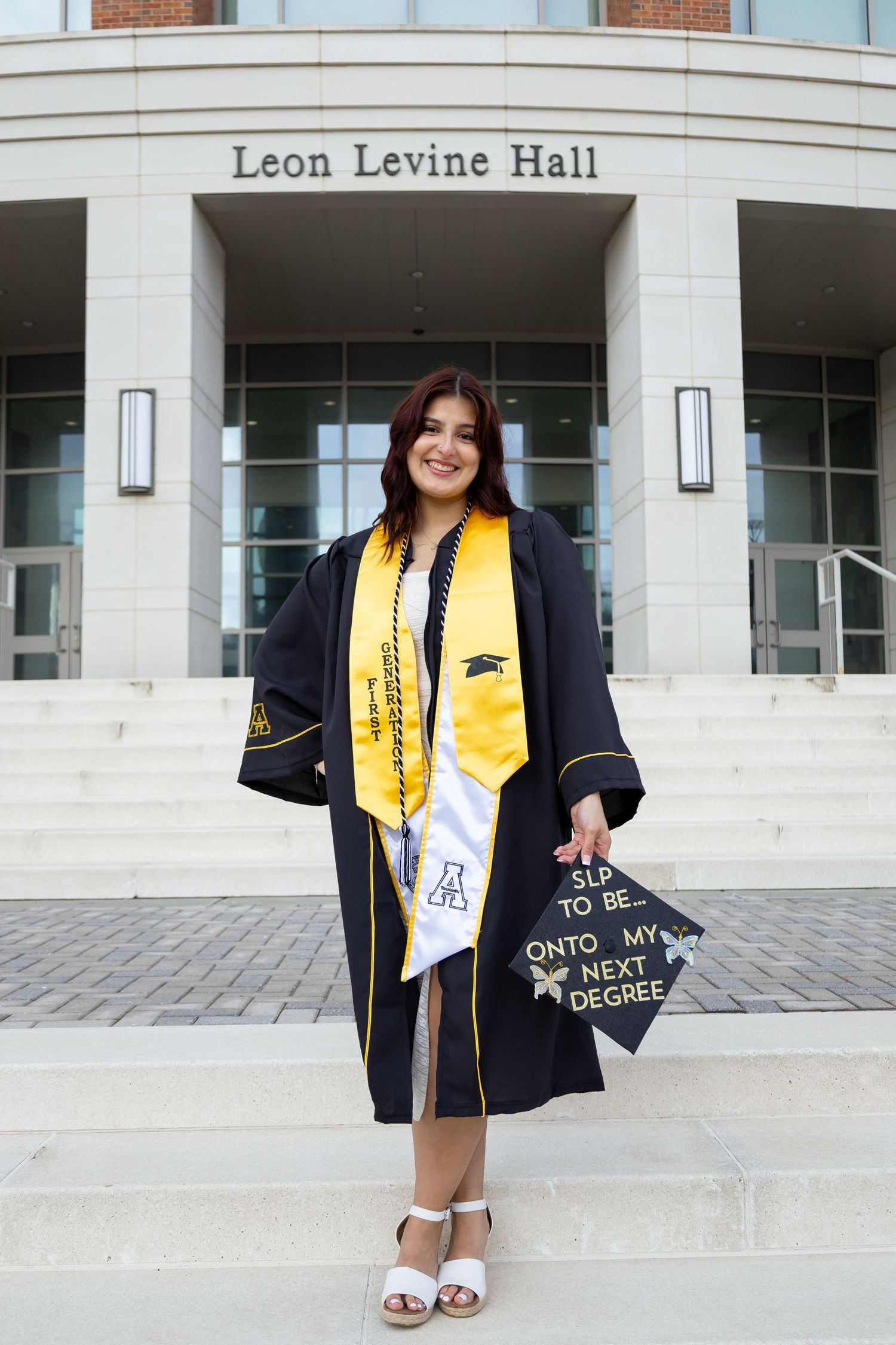 Graduation Photography for Appalachian State University graduate in Boone, NC