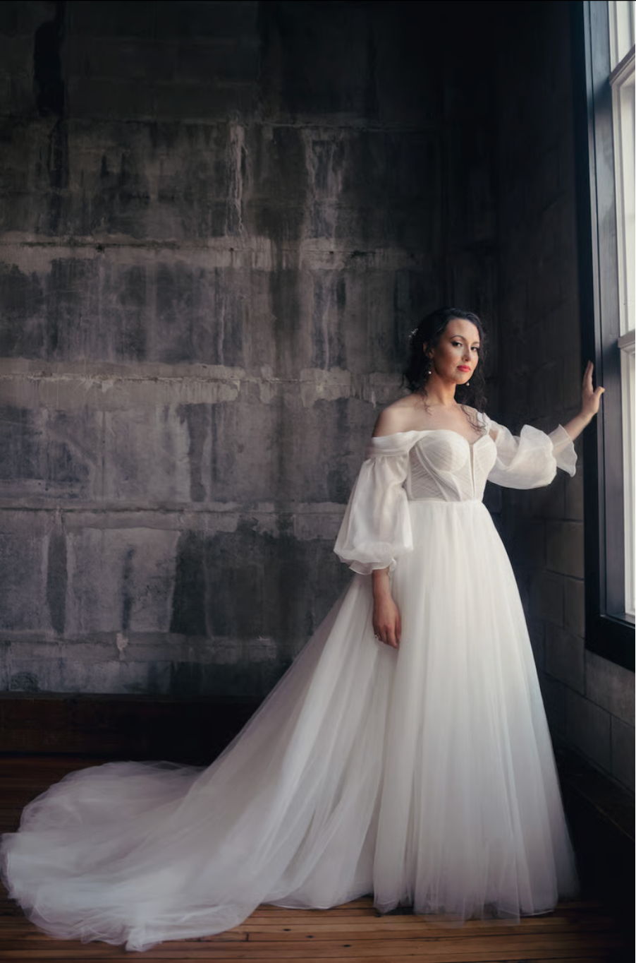 wedding portrait bride