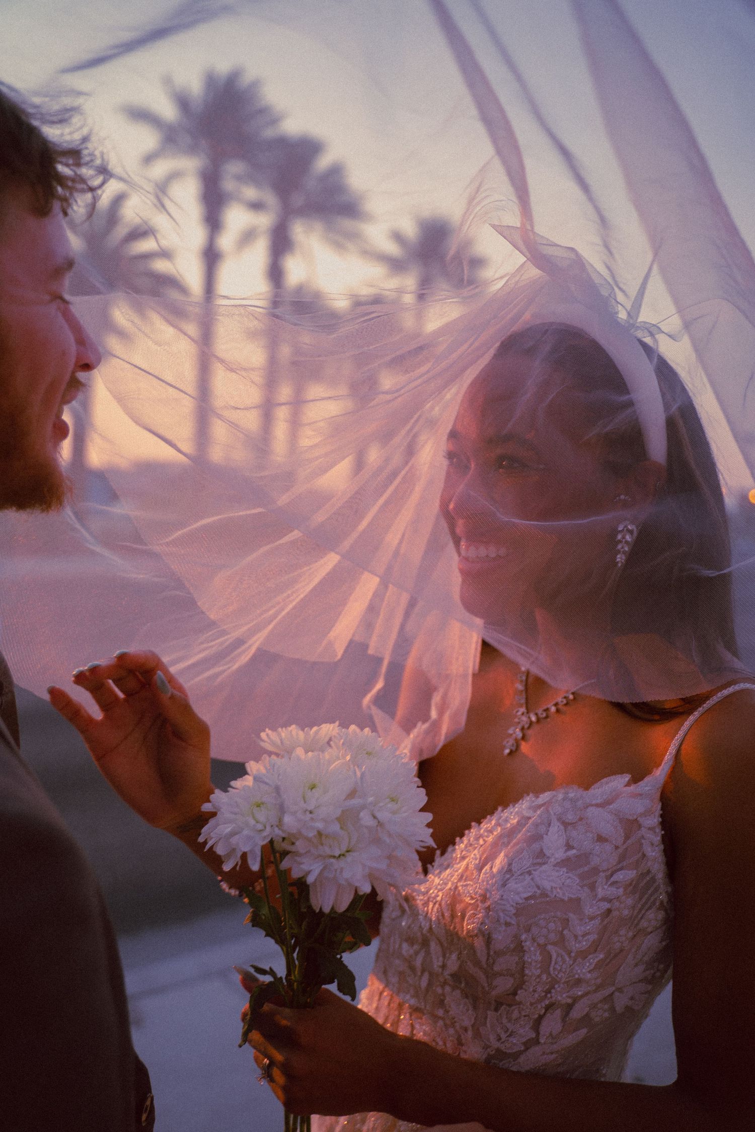 black bride elopement las vegas wedding