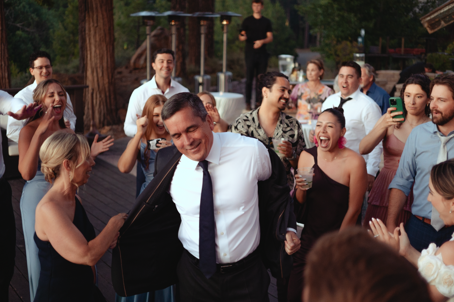 party dad wedding elopement