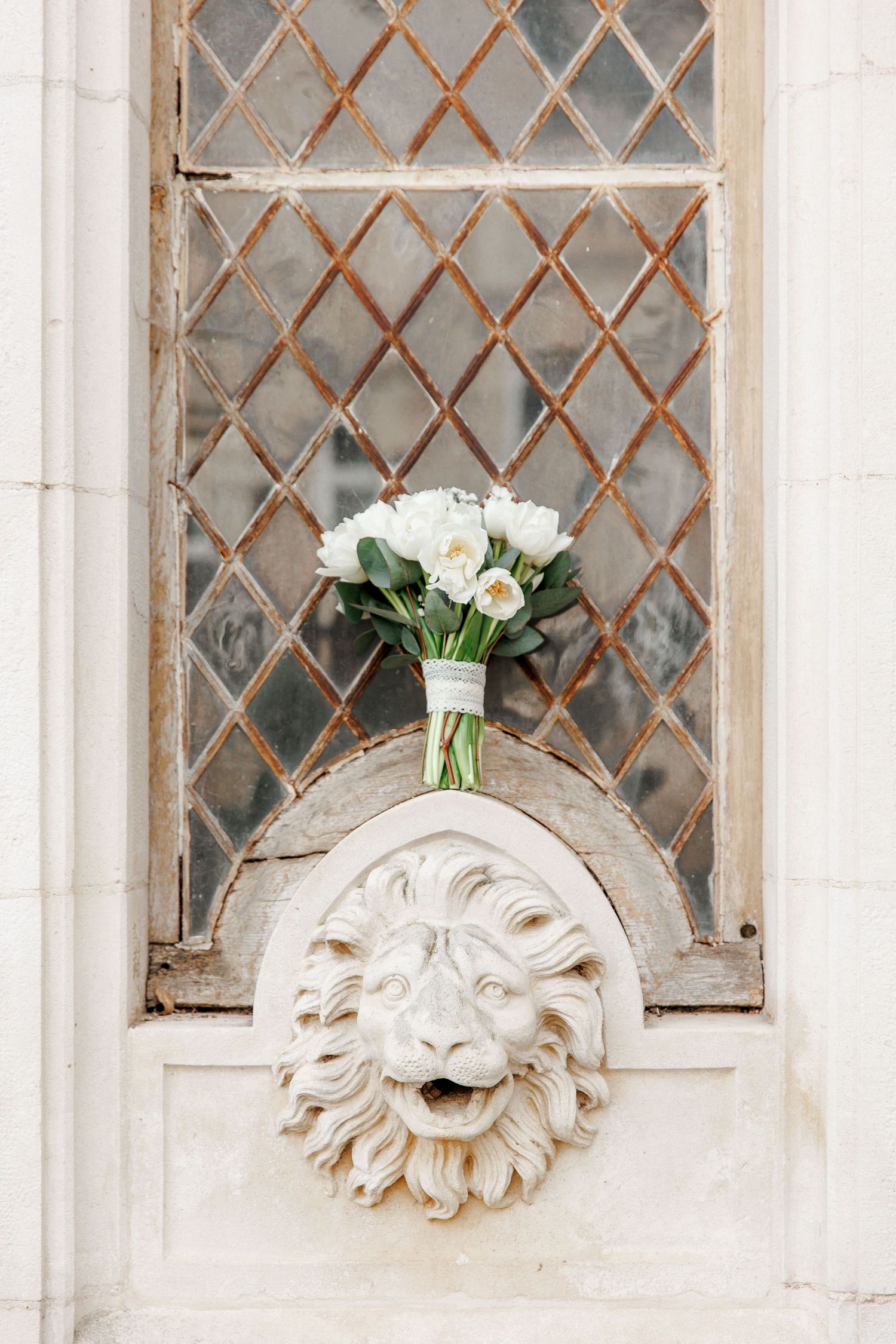 Rustic stone walls of La Baronia wedding location