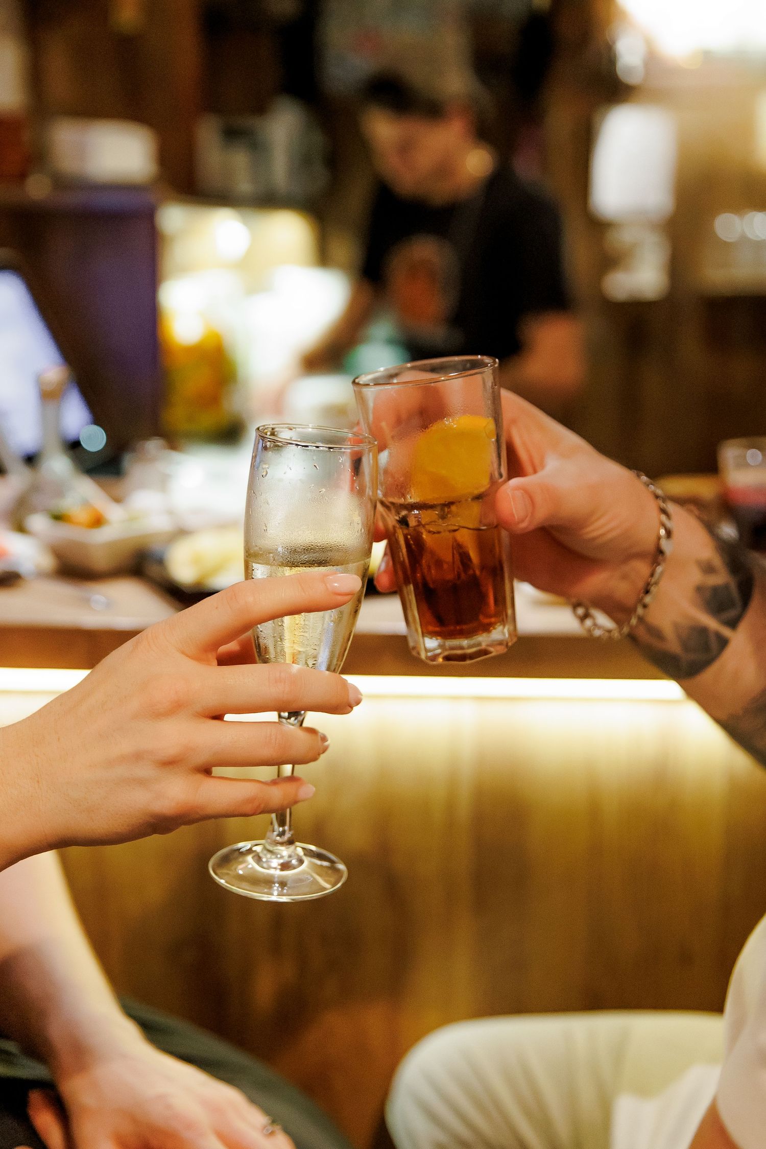 Vermut and cava in a bar in Barcelona