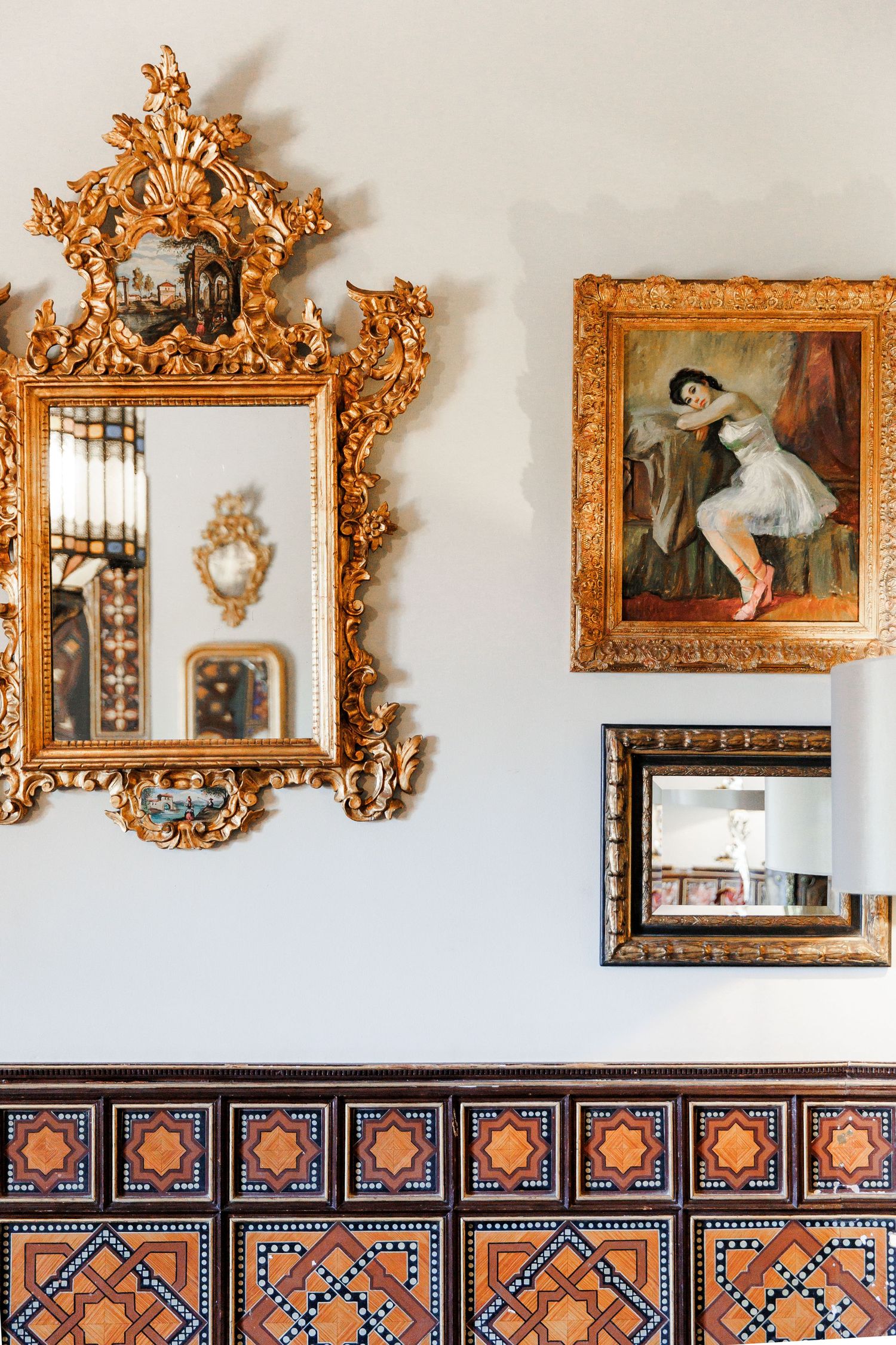 Interior design details of Gran Villa Rosa