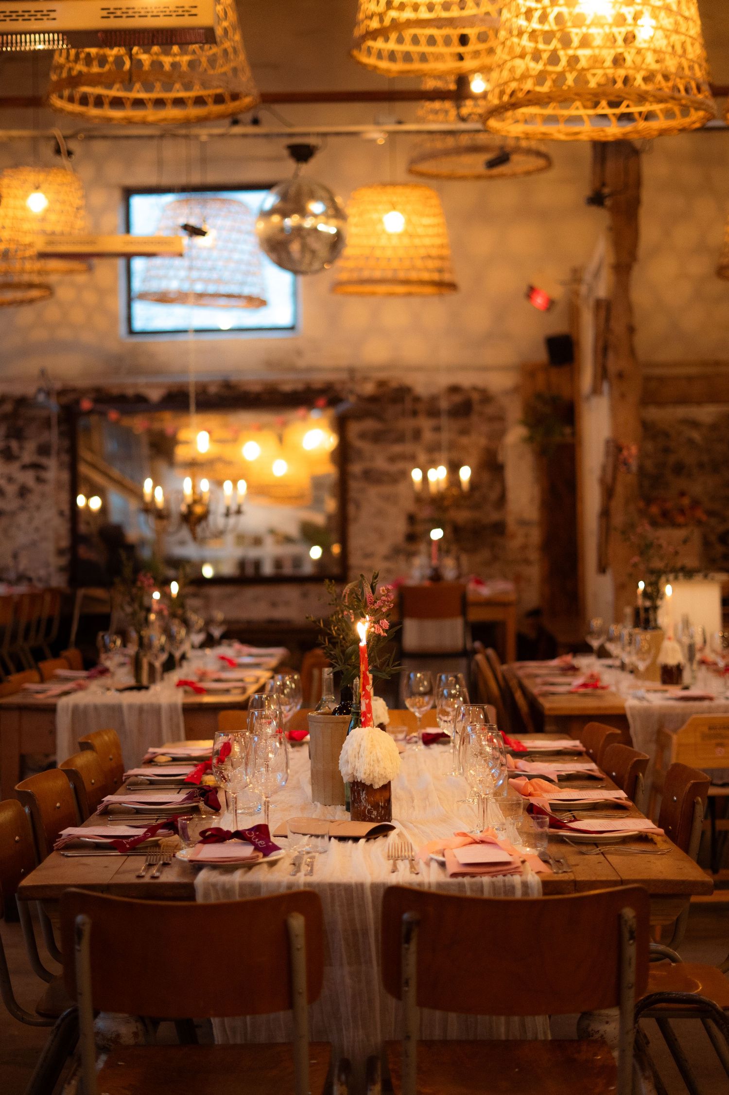 Detail photo of table display captured by Cornwall wedding photographer