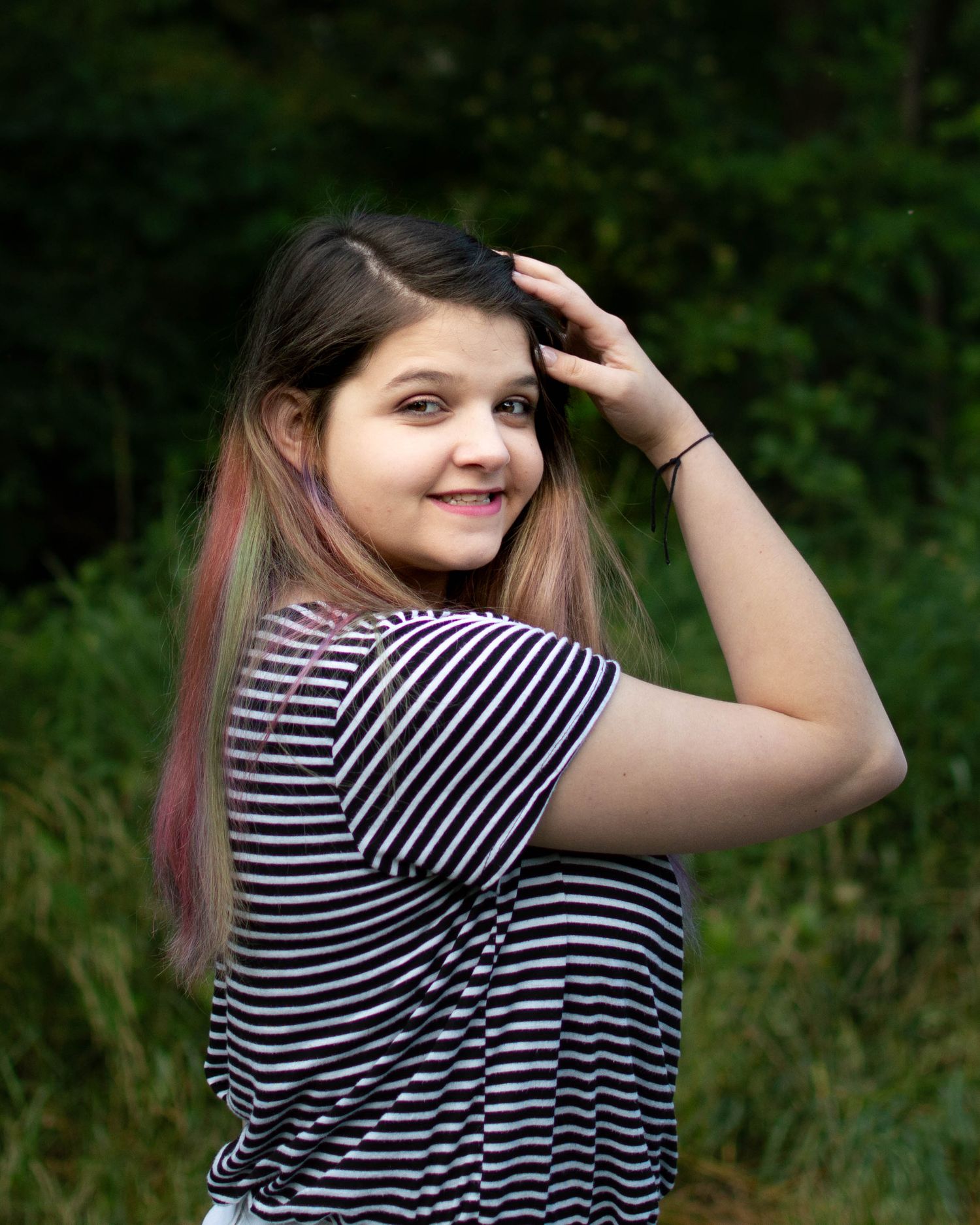 Senior photos in Washington County Virginia at sunset