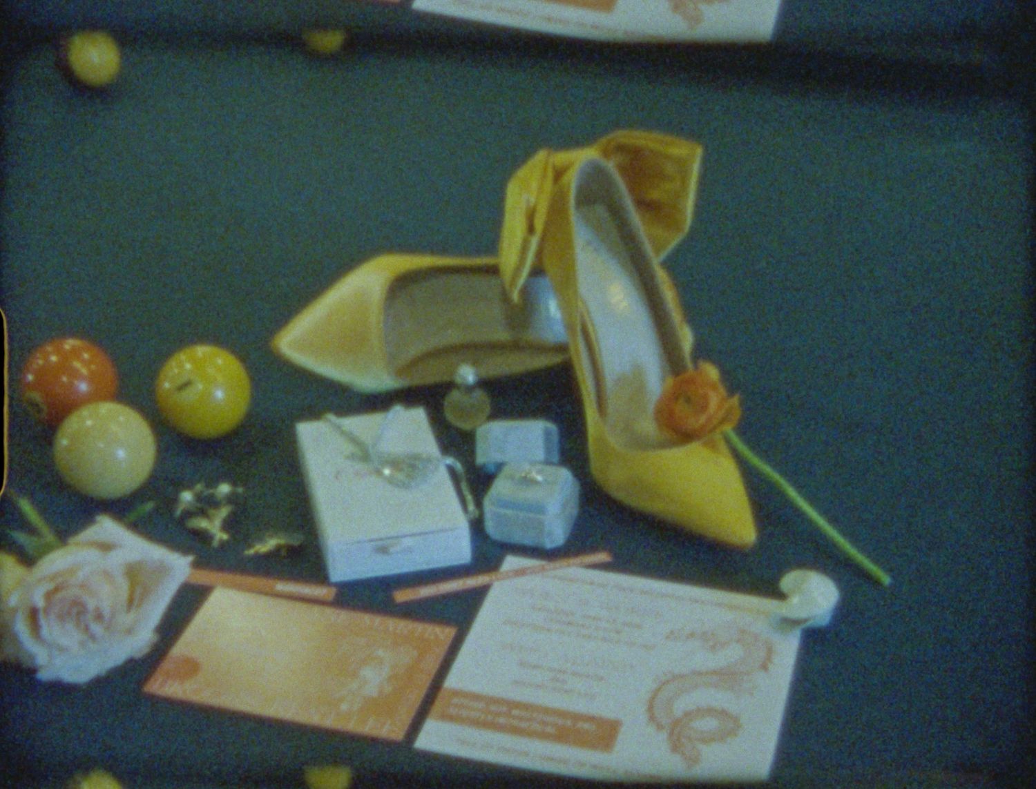 Vintage inspired wedding moment captured on Super 8 film East Coast