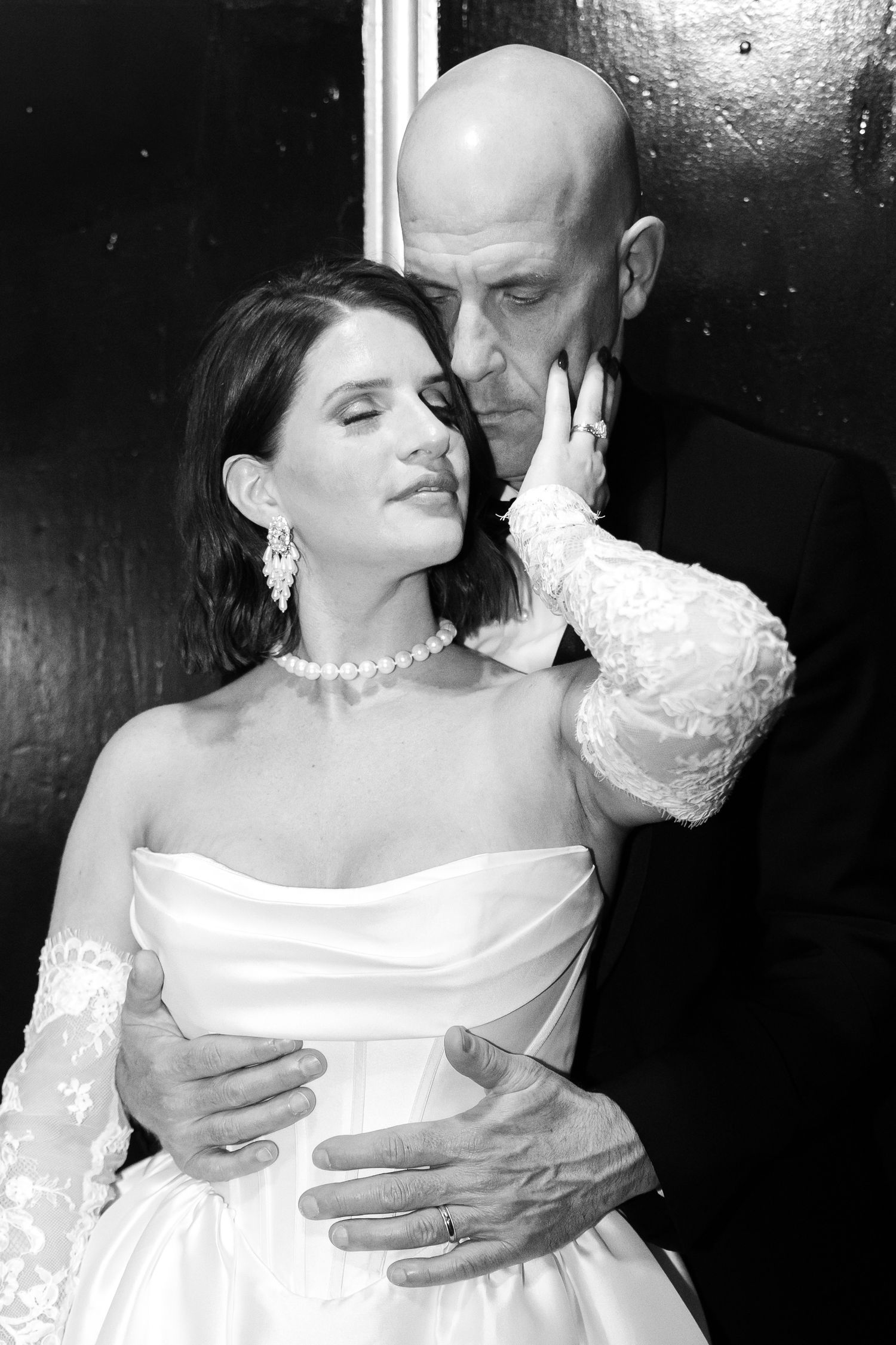 Vintage inspired wedding moment captured on Super 8 film East Coast