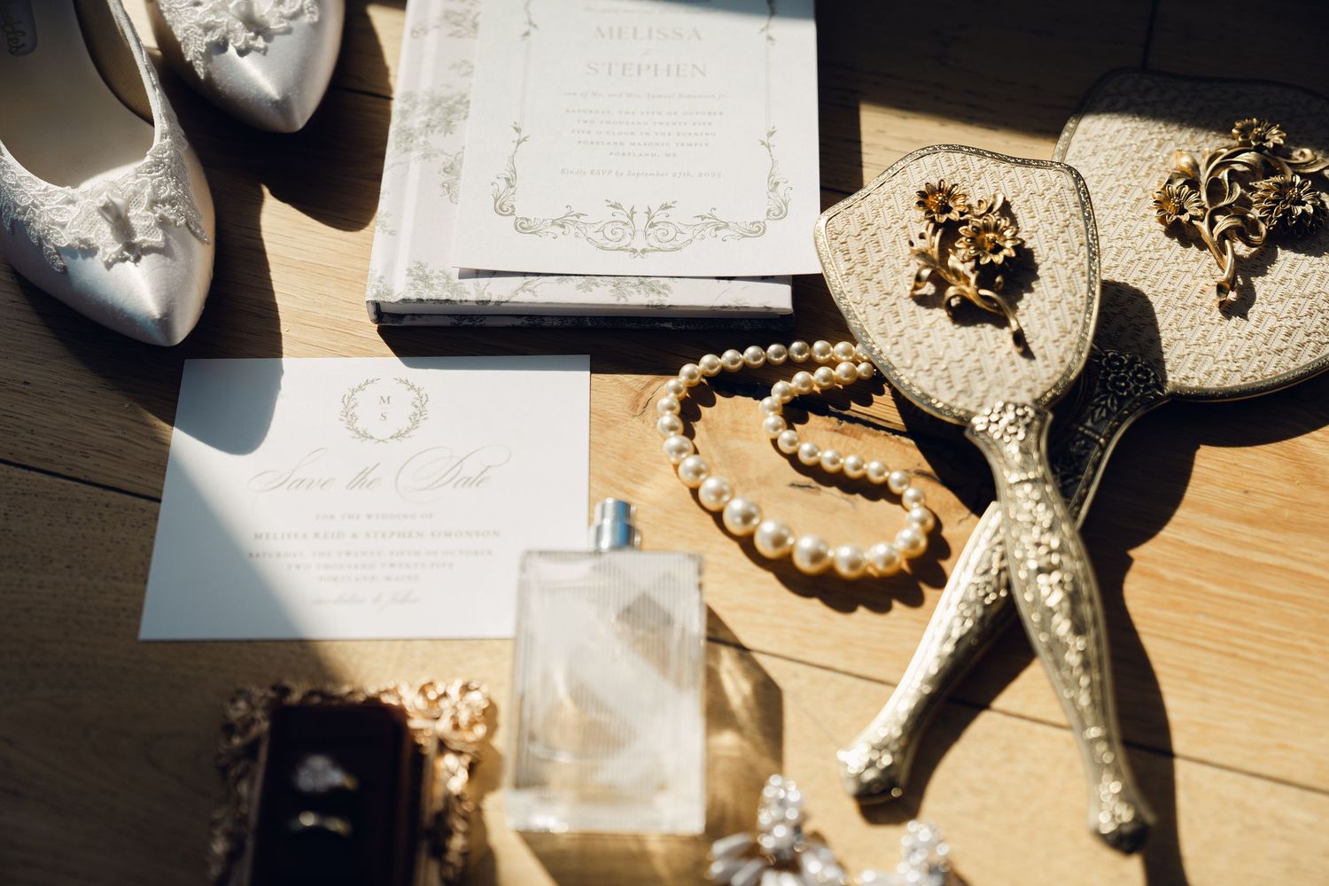 Vintage inspired wedding moment captured on Super 8 film East Coast