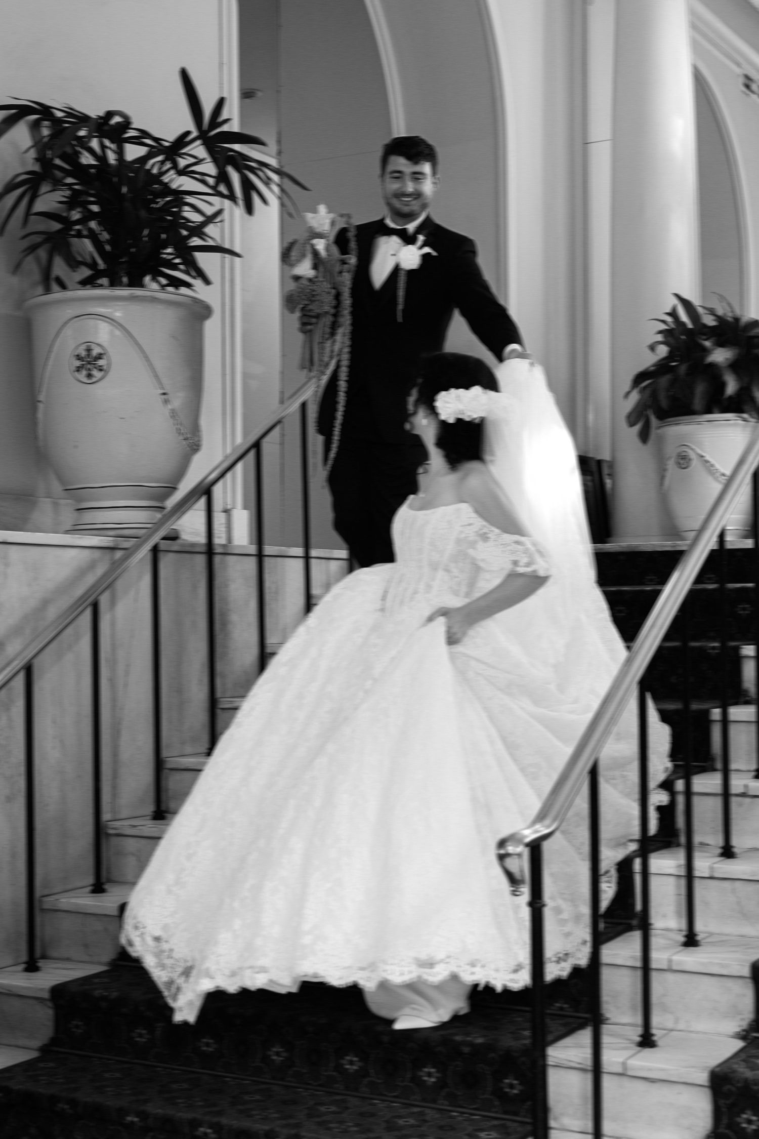 Vintage inspired wedding moment captured on Super 8 film East Coast