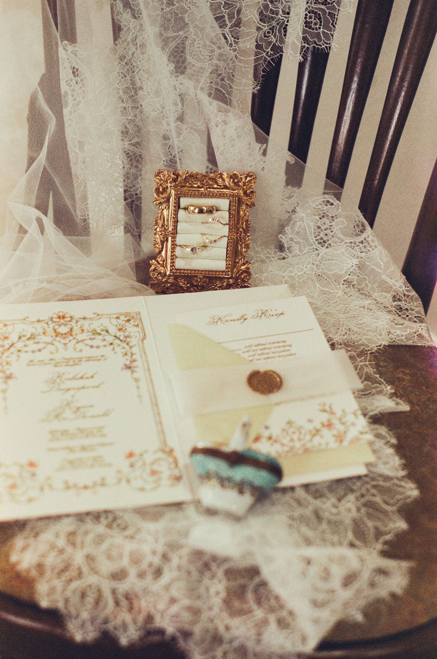 Vintage inspired wedding moment captured on Super 8 film East Coast