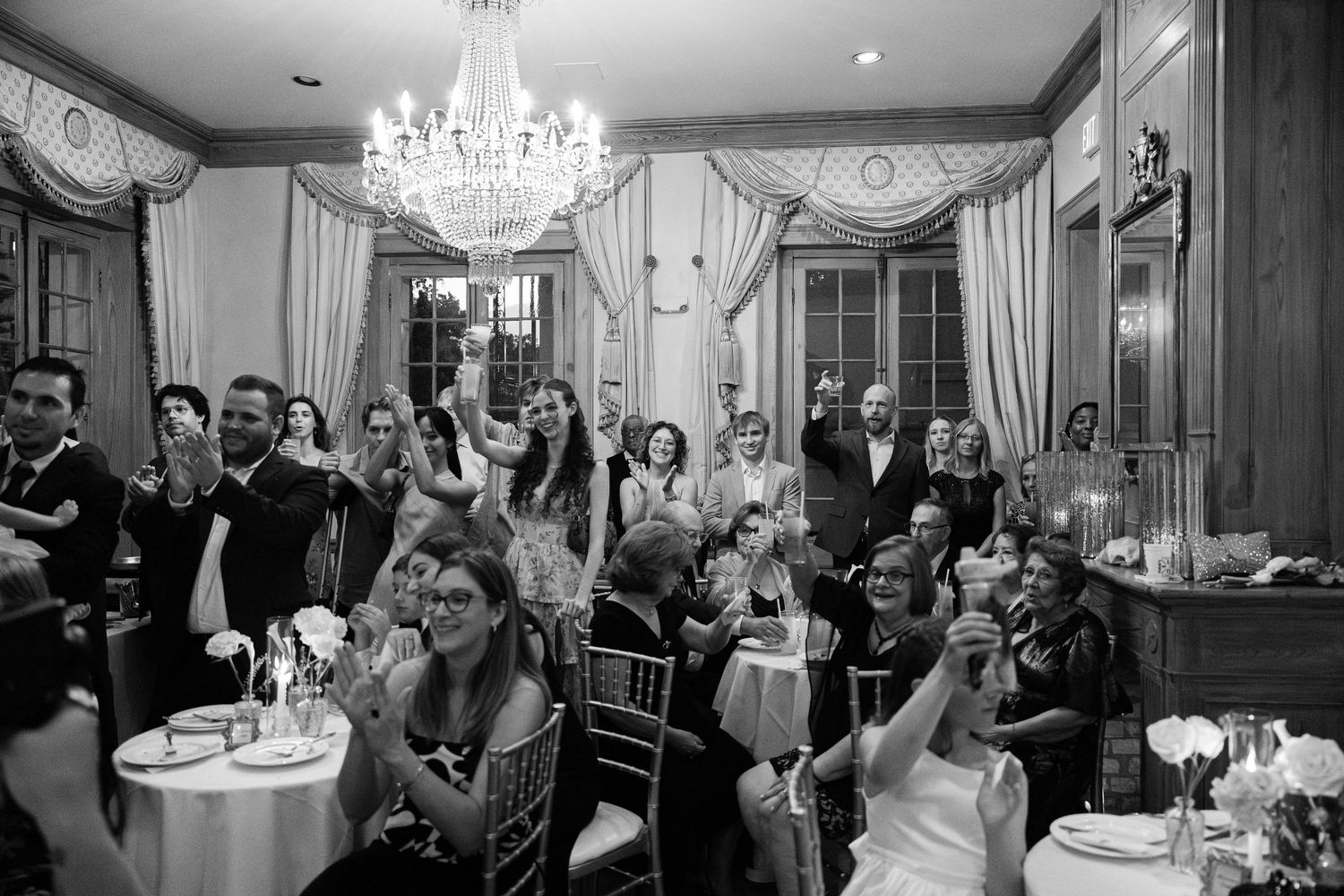 Vintage inspired wedding moment captured on Super 8 film East Coast