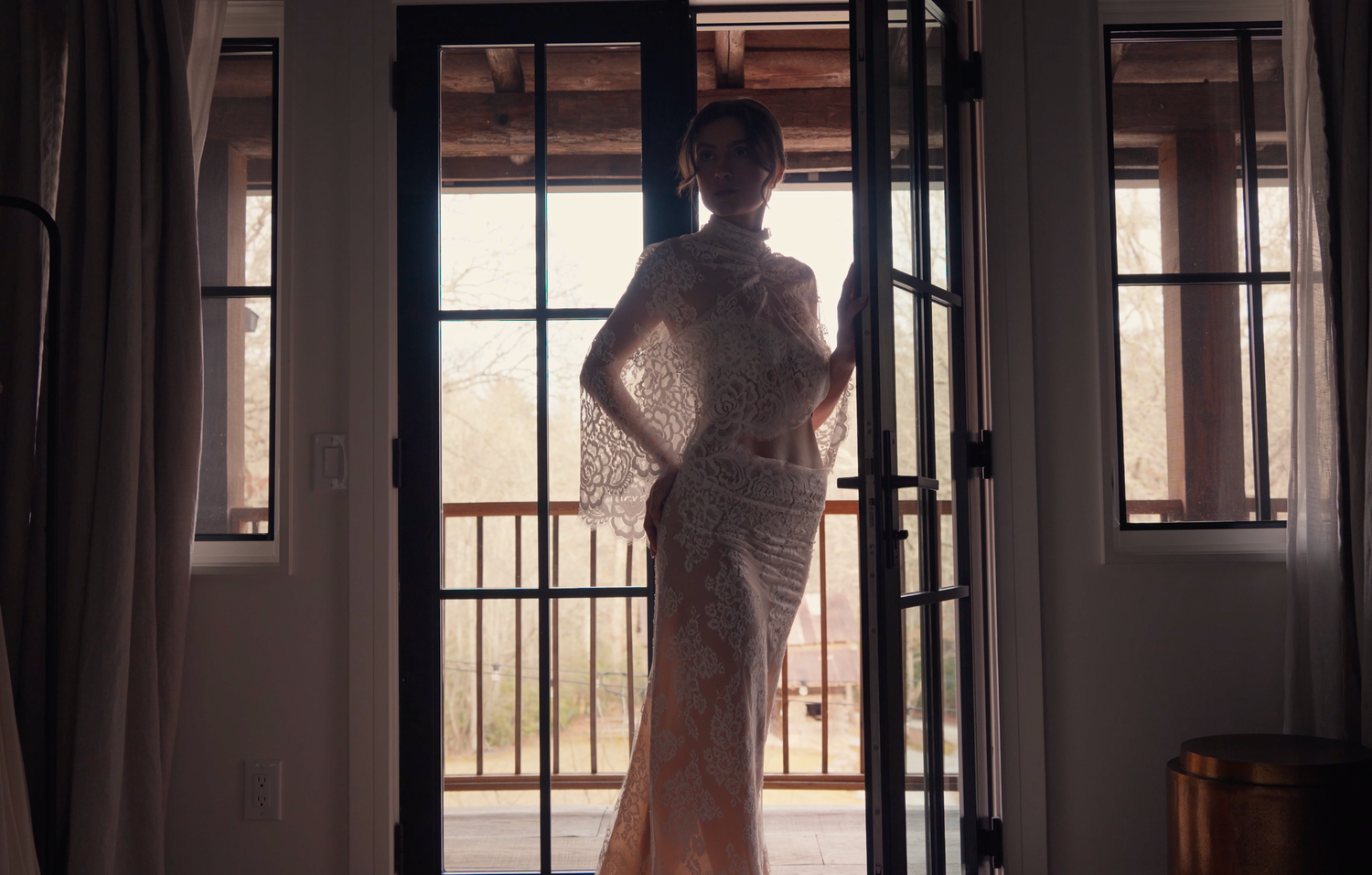 Vintage inspired wedding moment captured on Super 8 film East Coast