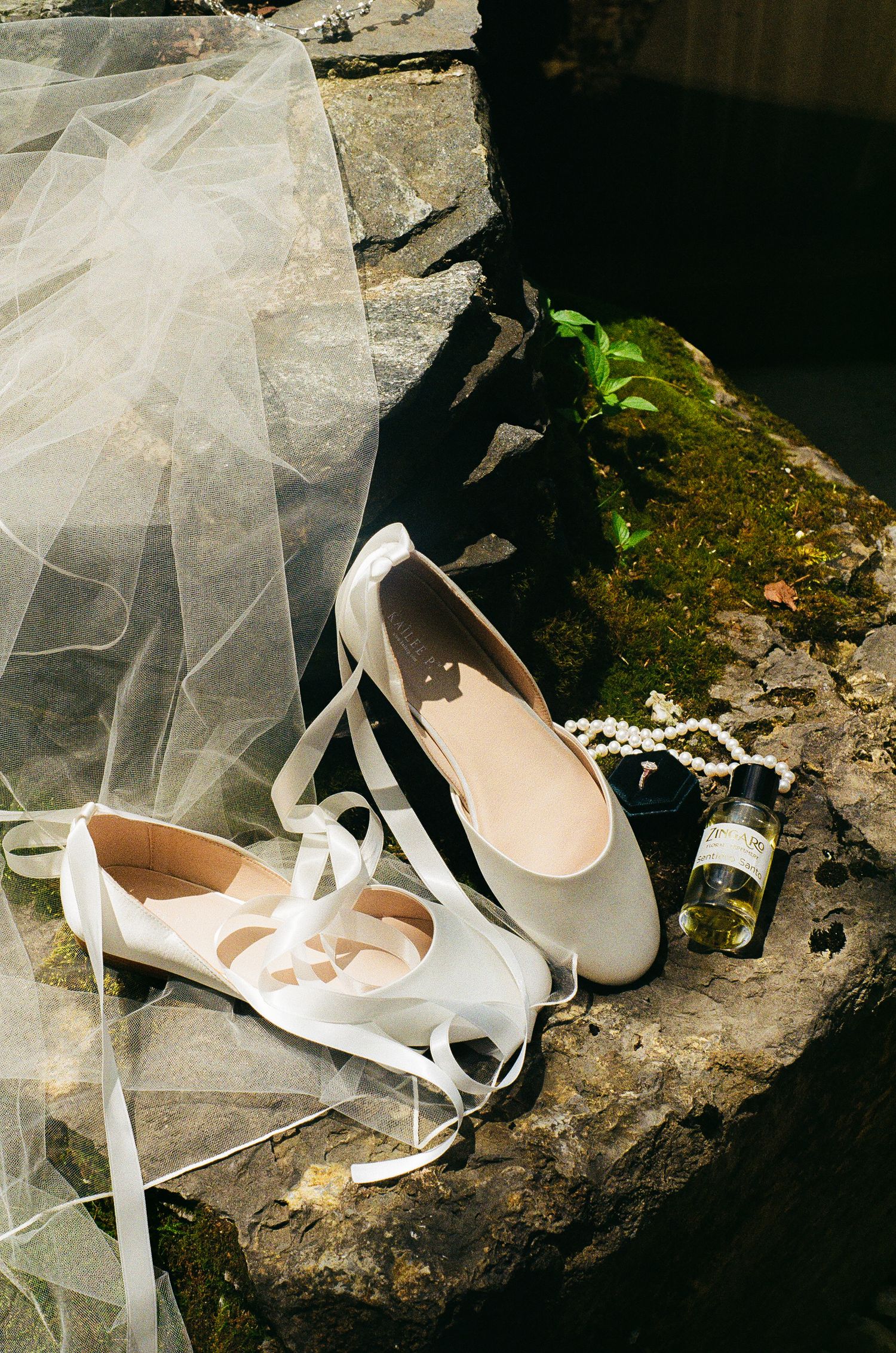 Vintage inspired wedding moment captured on Super 8 film East Coast