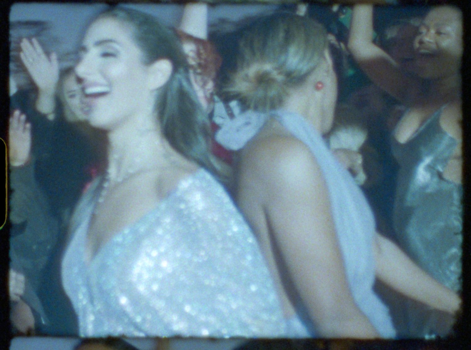 Vintage inspired wedding moment captured on Super 8 film East Coast