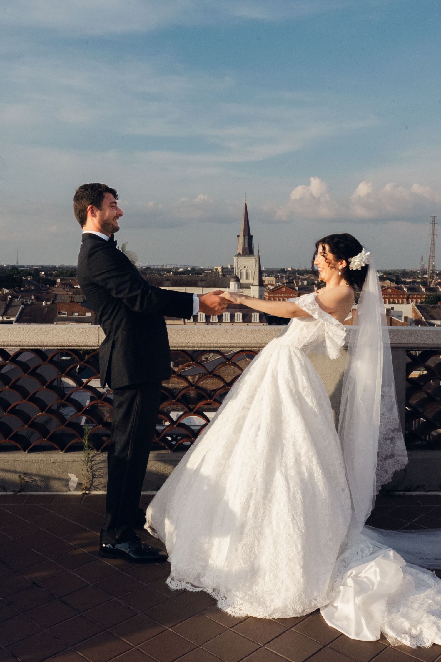 Vintage inspired wedding moment captured on Super 8 film East Coast