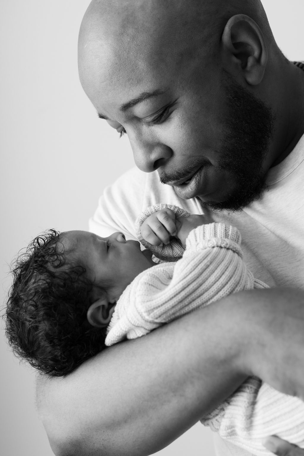 Father with newborn | Bijou-Marie d'Image | Richmond VA Photography