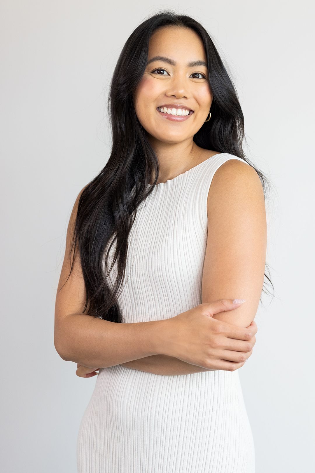 Bright portrait of an Asian woman with arms crossed | Bijou-Marie d'Image | Richmond VA Photography