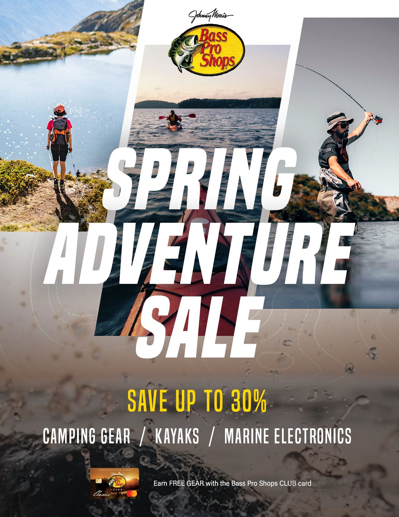 Digital ad example created for Bass Pro Shops