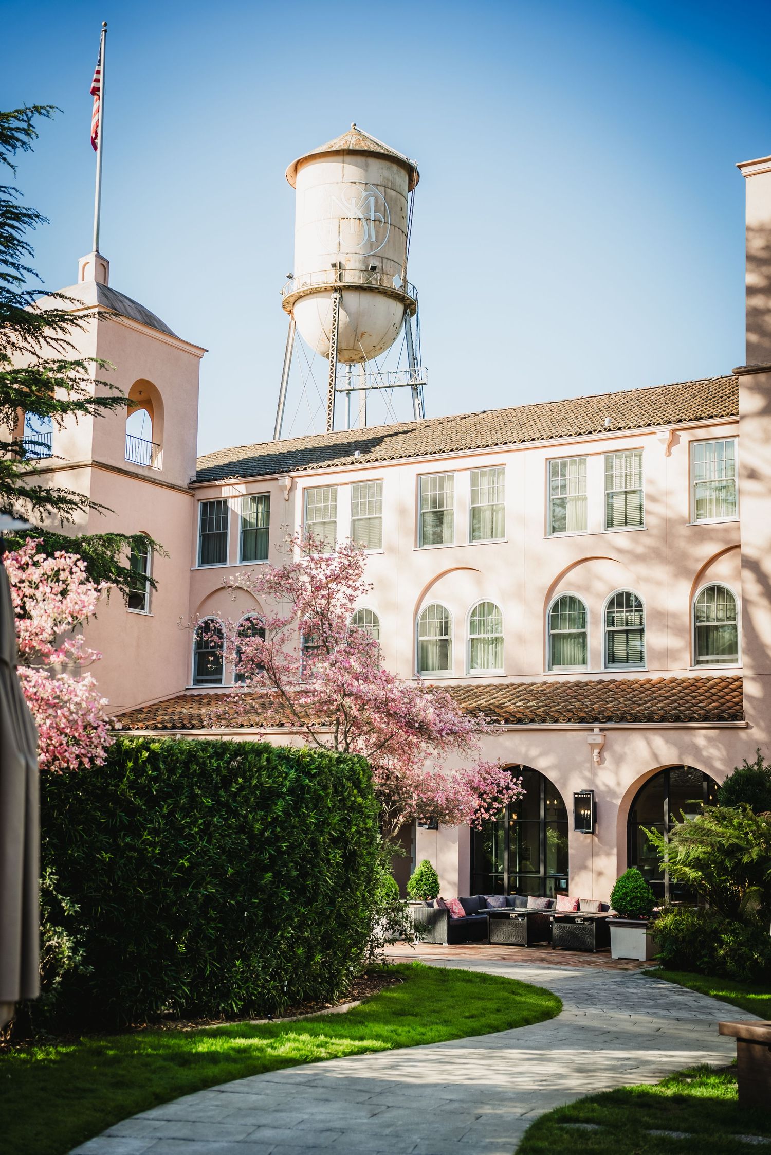 Front of the Fairmont Sonoma Hotel