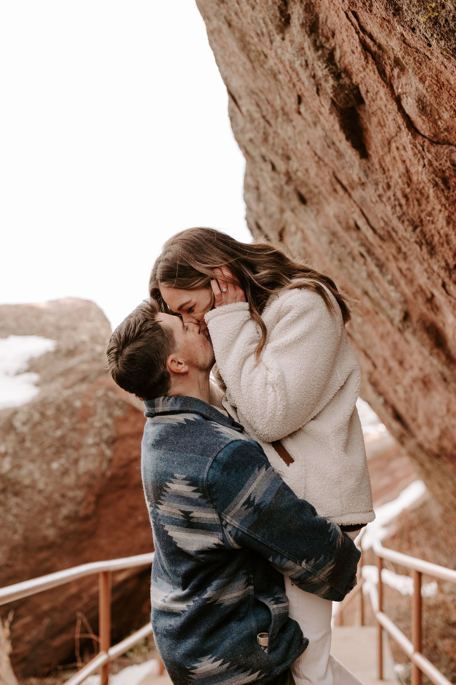 Colorado couples photographer documenting authentic engagement and lifestyle moments in natural outdoor scenery.