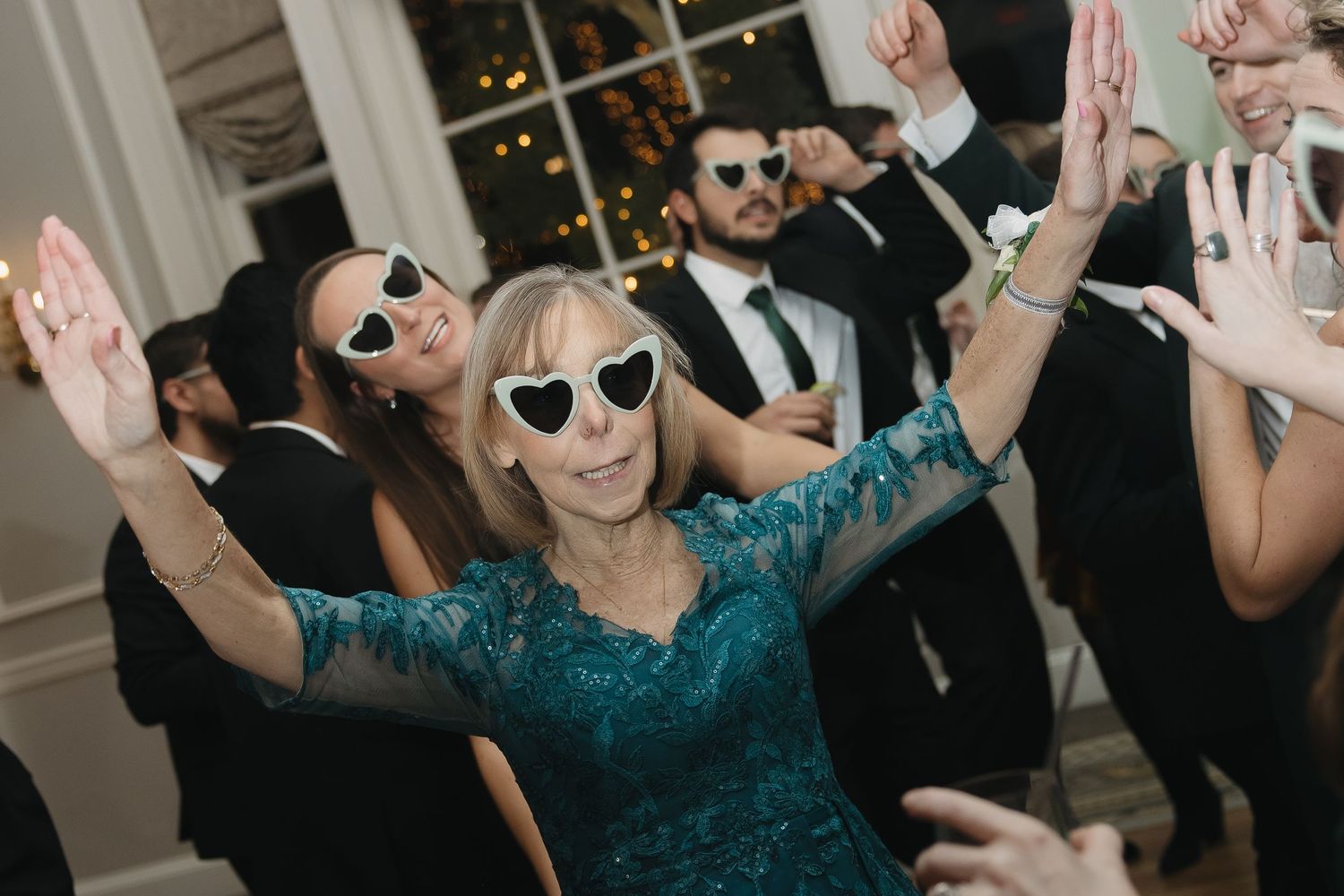 mom tearing up the dance floor