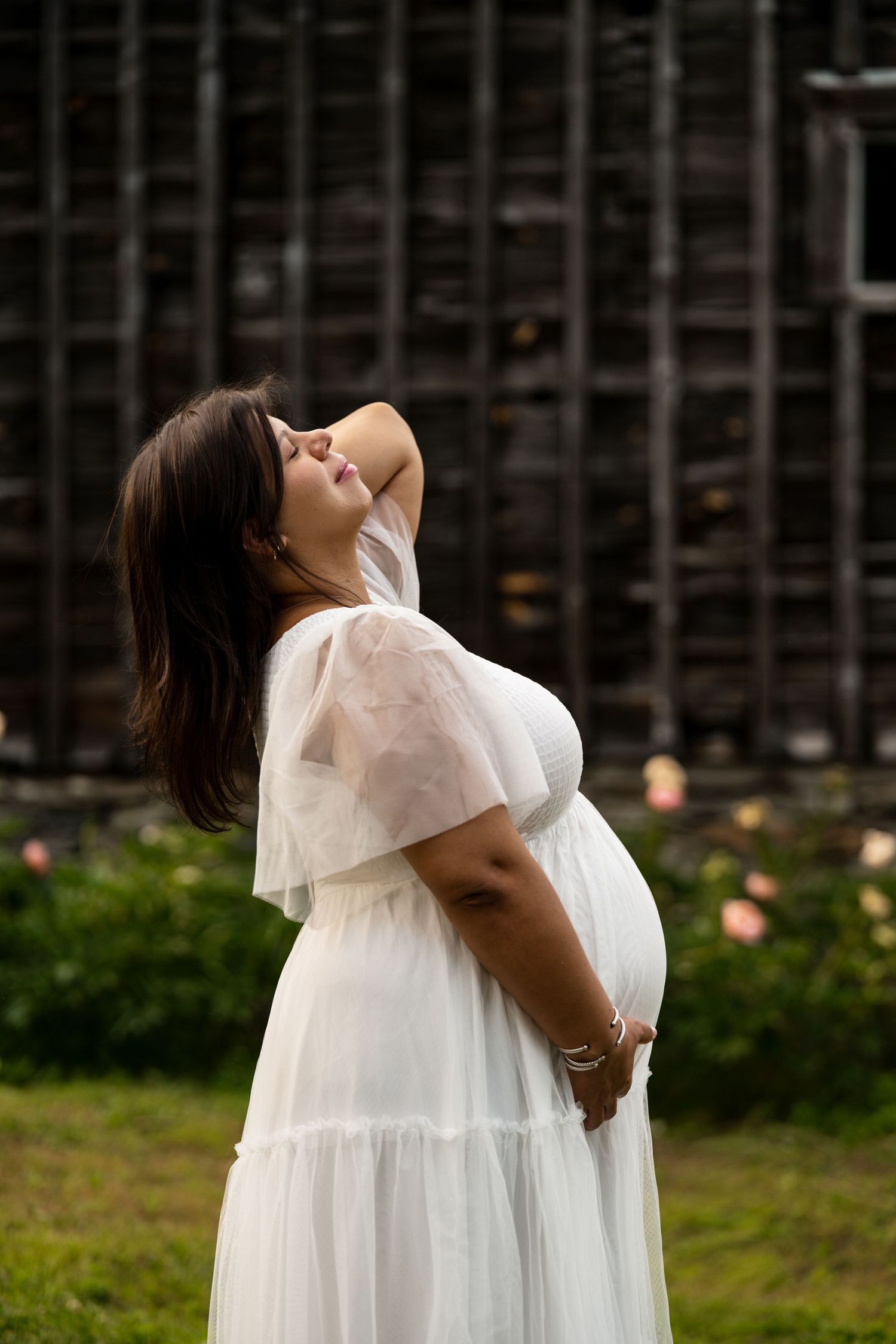 Maternity Session Couple Peony Field Garden Farm Nicewicz Bolton Central MA Mass Massachusetts Pregnancy photo photography