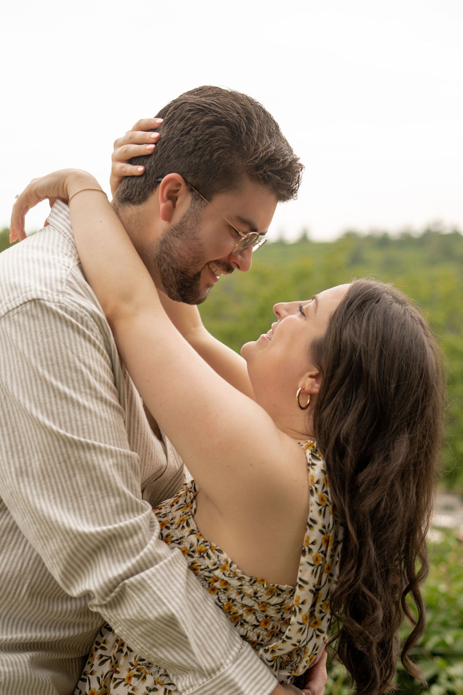 Couple Peony Field Garden Farm Nicewicz Bolton Central MA Mass Massachusetts photo photography Engagement Portrait Family