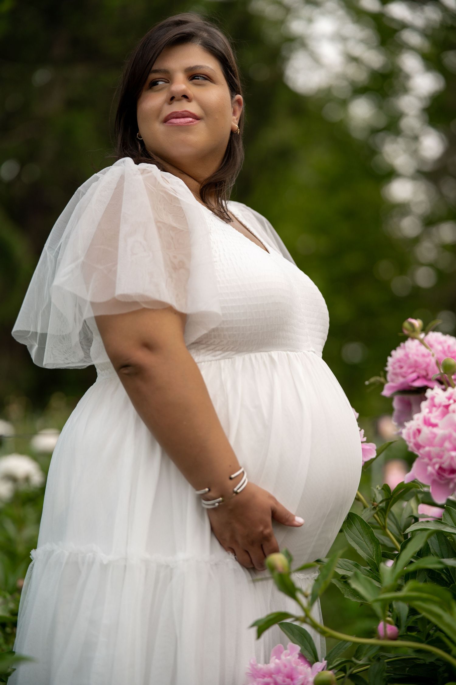 Maternity Session Couple Peony Field Garden Farm Nicewicz Bolton Central MA Mass Massachusetts Pregnancy photo photography