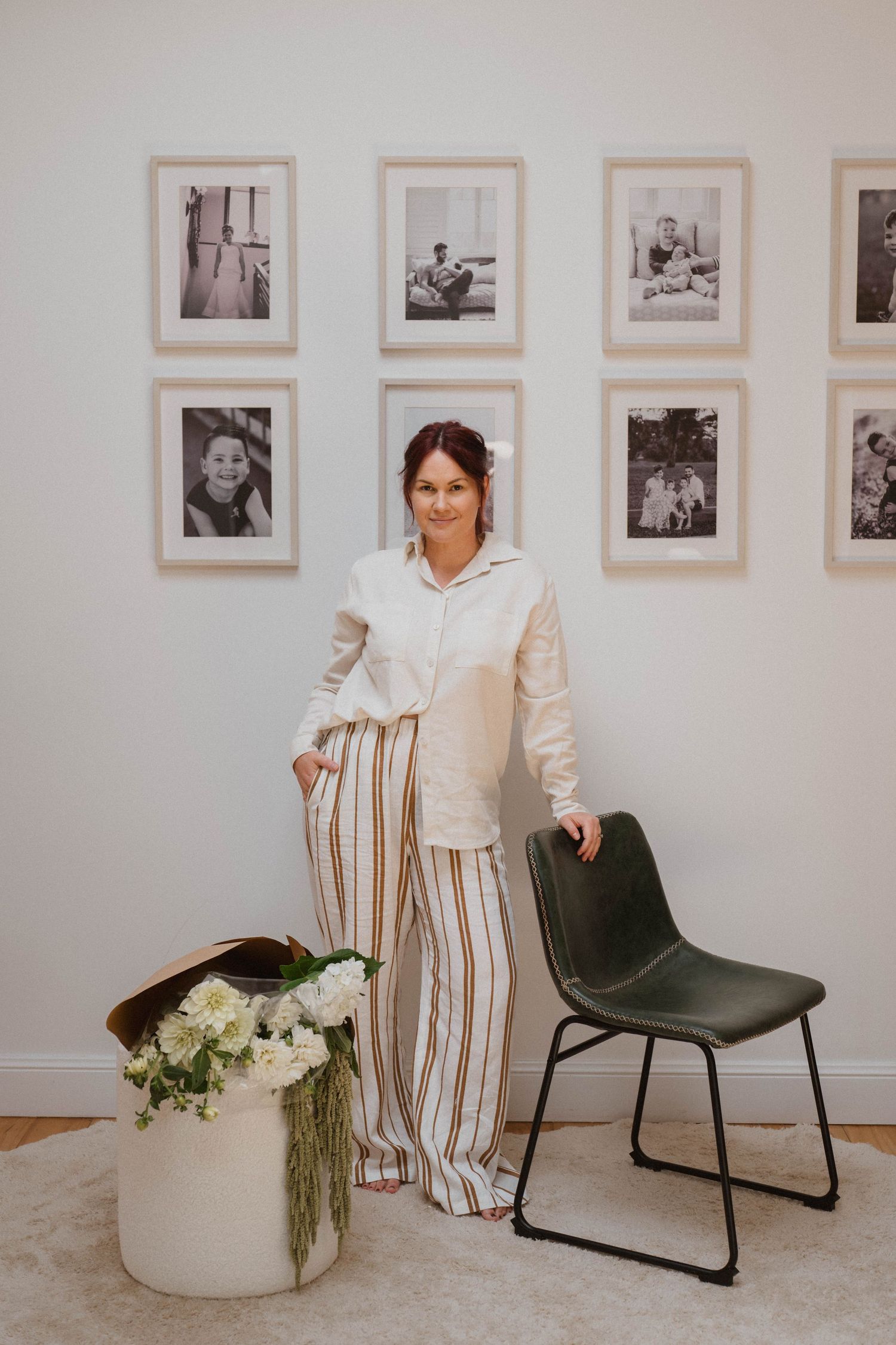 Adelaide Photographer Cherry Sganzerla standing a posing for a photo