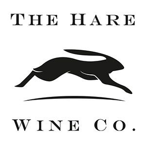 The Hare Wine Co. logo featuring elegant typography.