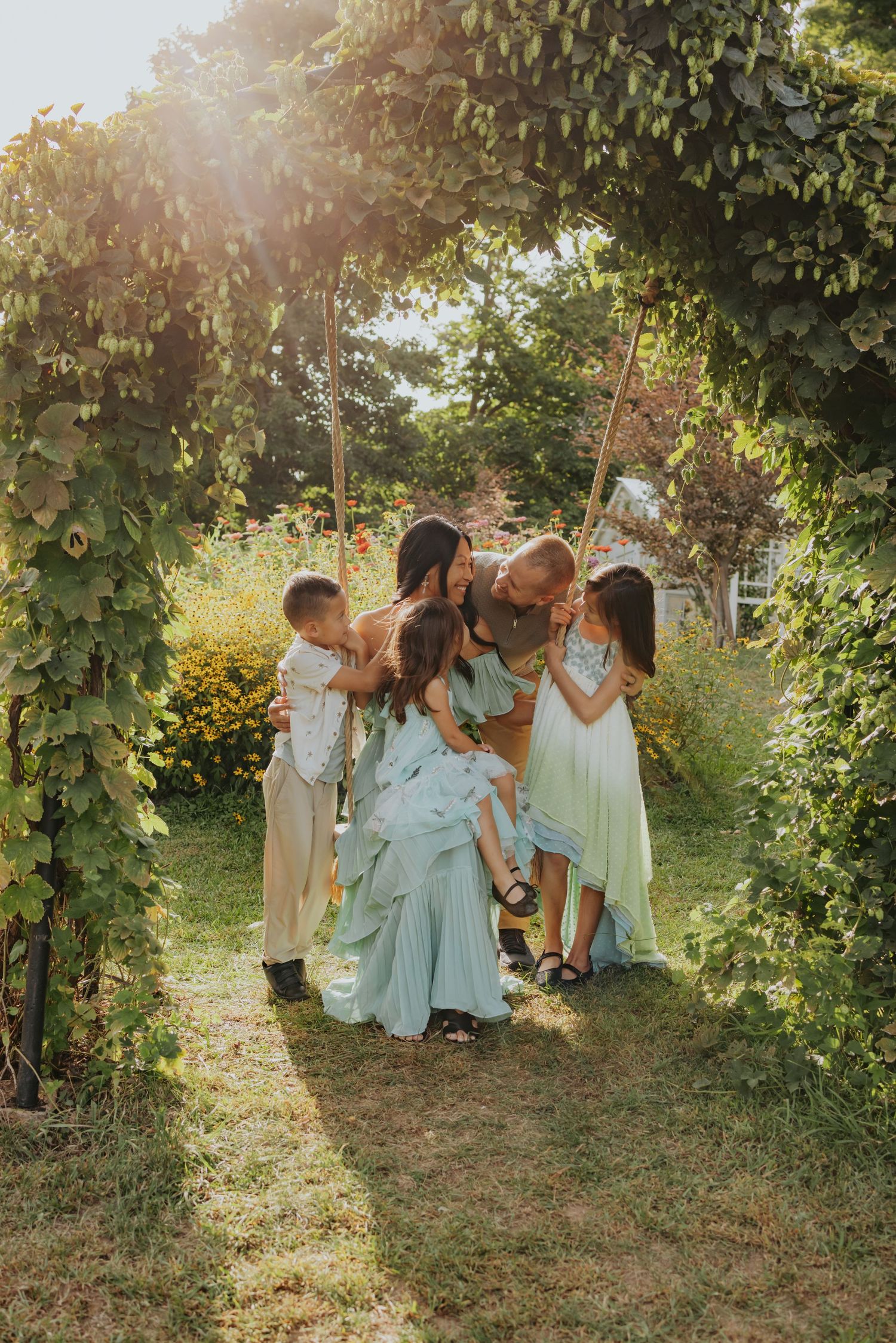 Burlington Portrait & Wedding Photographer.  All Who Wonder Flower Farm, Dundas, Ontario