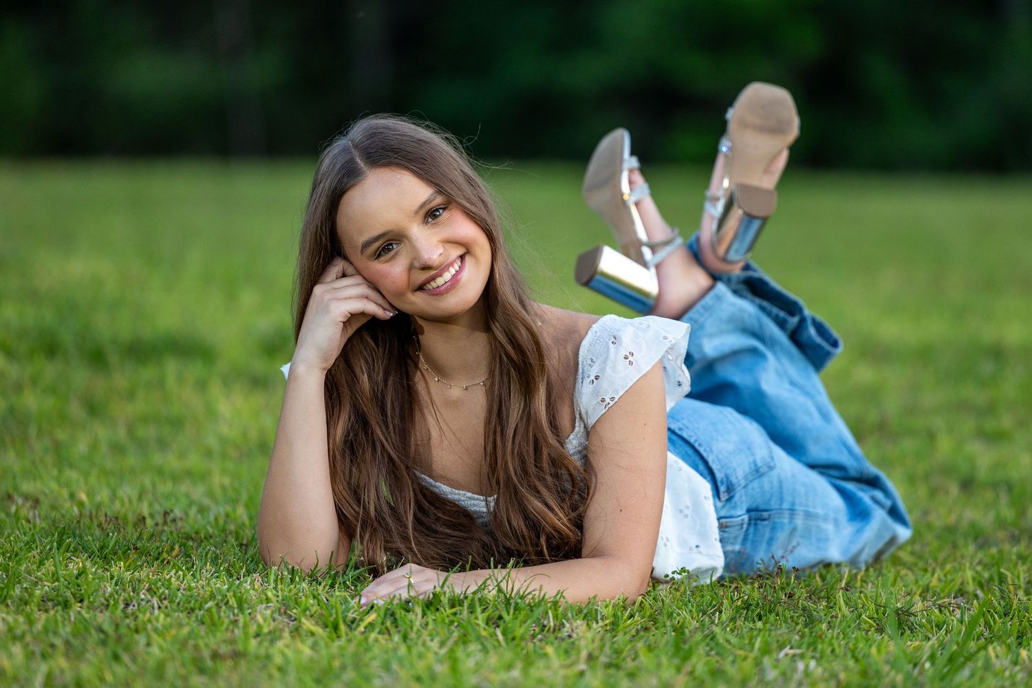 Senior girl portrait