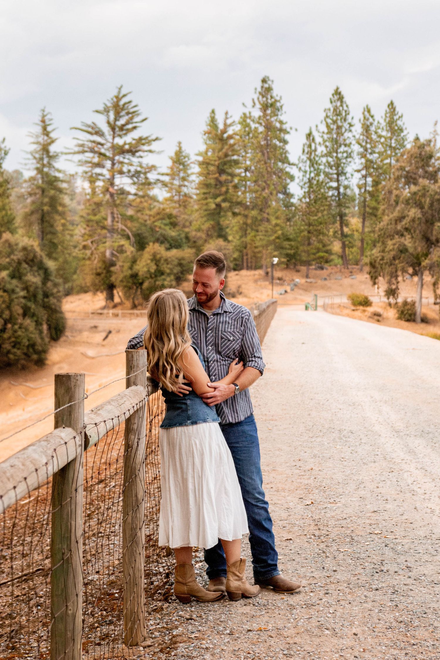 man and woman in Pine Grove, California