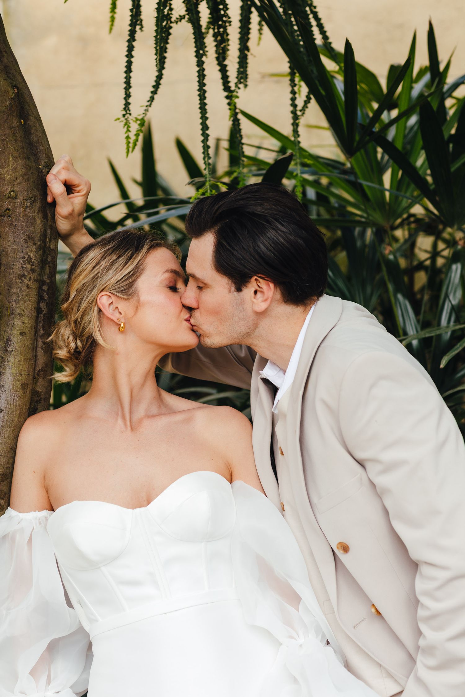 Luxury Syon Park London wedding photography, timeless couple portrait in soft natural light