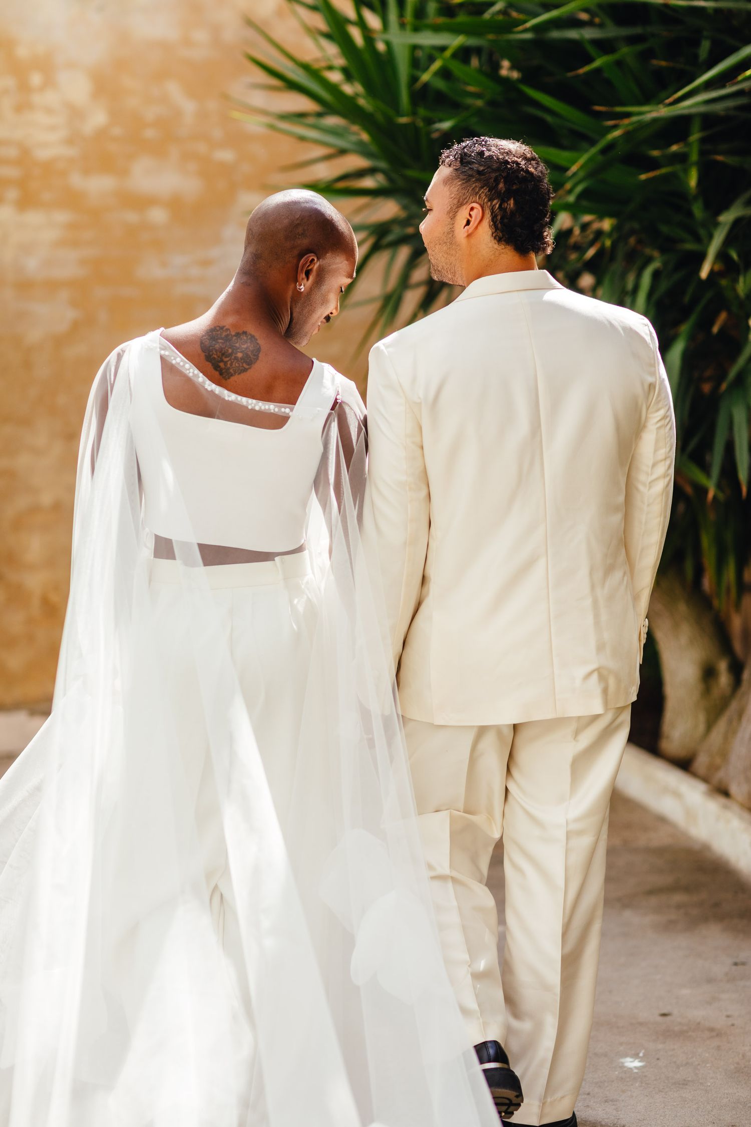 Natural documentary wedding photography at Syon Park London, modern couple in elegant spring light