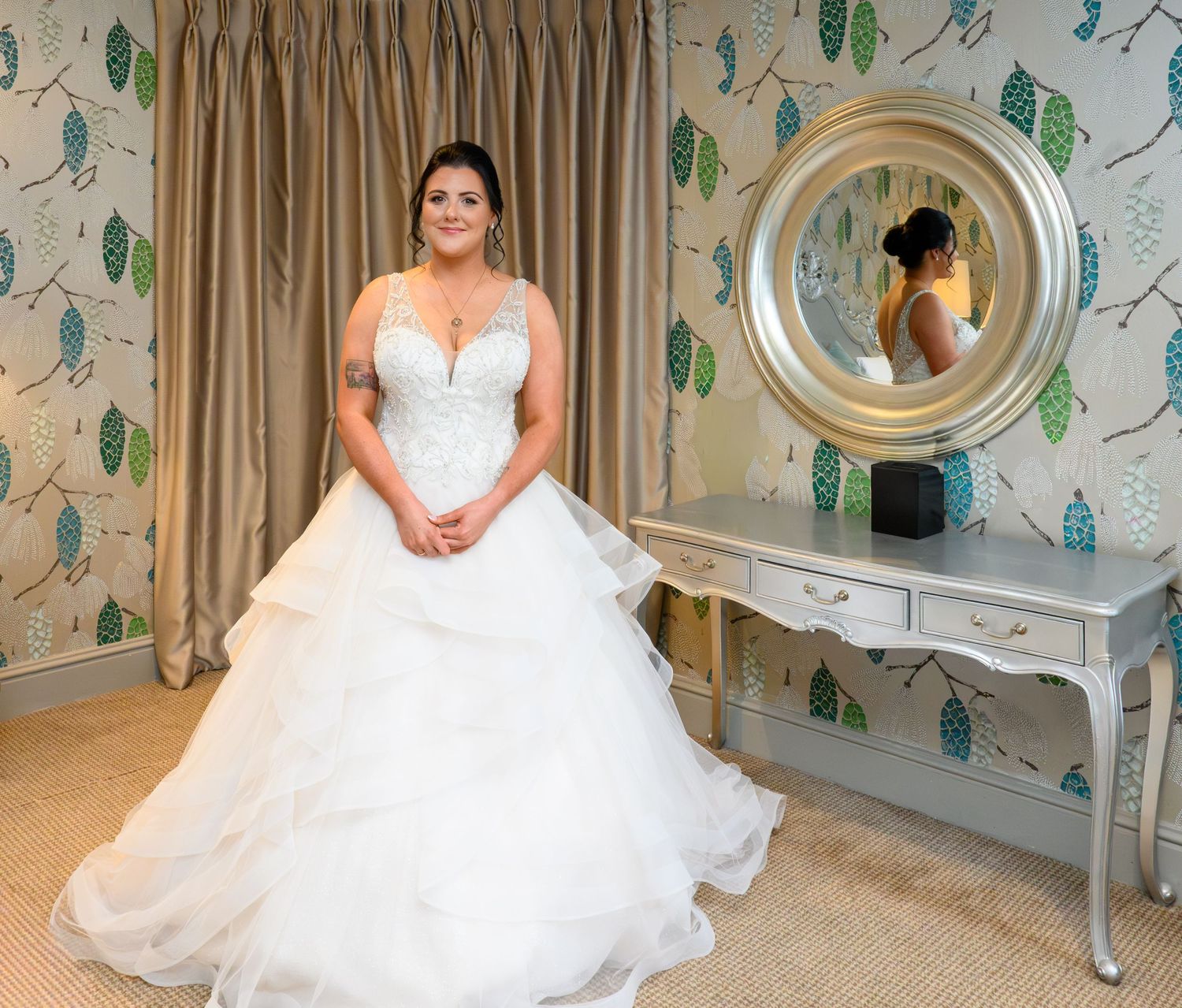 Glasgow Wedding Photographer - the moments before the big event - Gleddoch Hotel and Spa