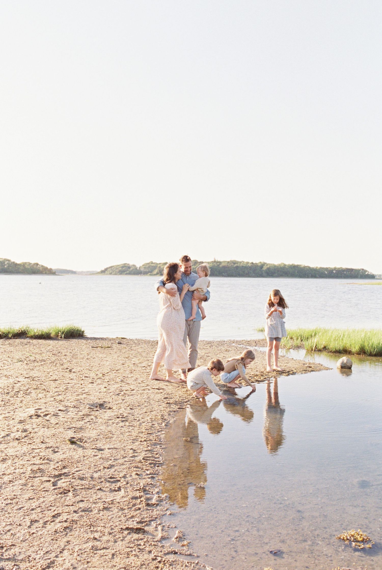 cape cod summer family photography at the beach