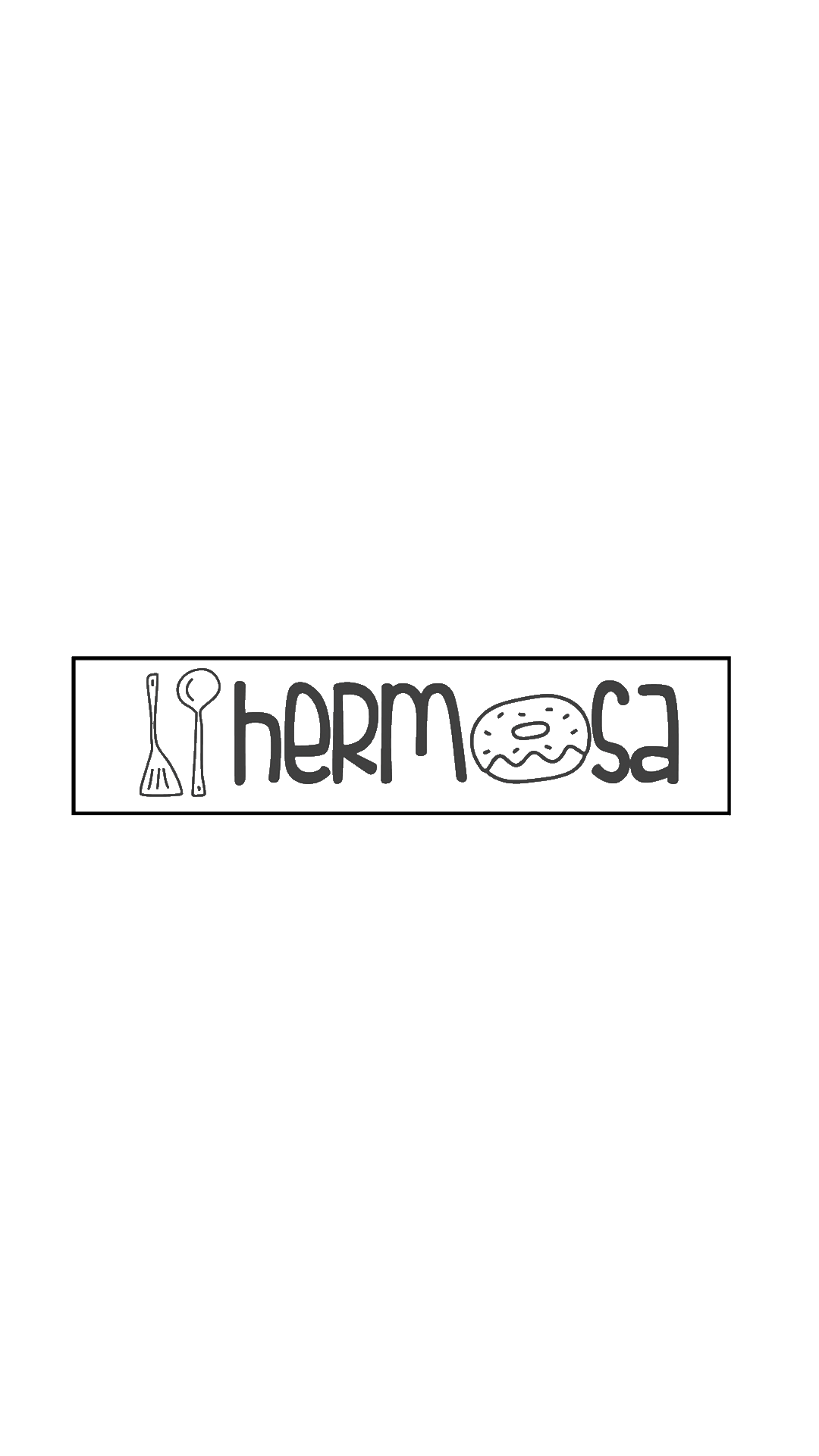 A simple black and white line drawing of a brain and text logo design spelling out 'harm'acy'.