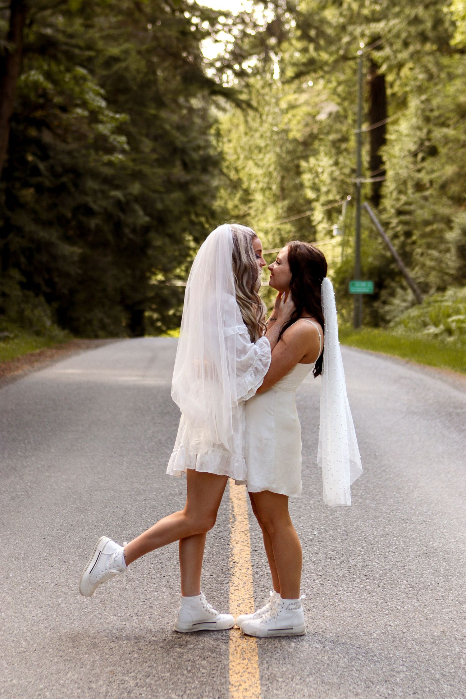 Andi's wedding day to Amber in Victoria BC Canada.