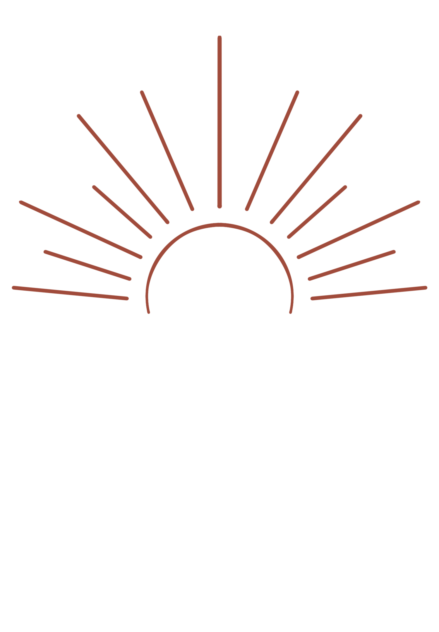 Sunrise graphic for Lexi Avila Photography western branding